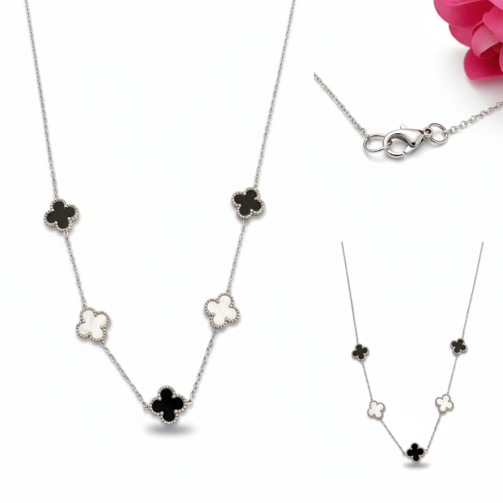 Premium Black & White Necklace