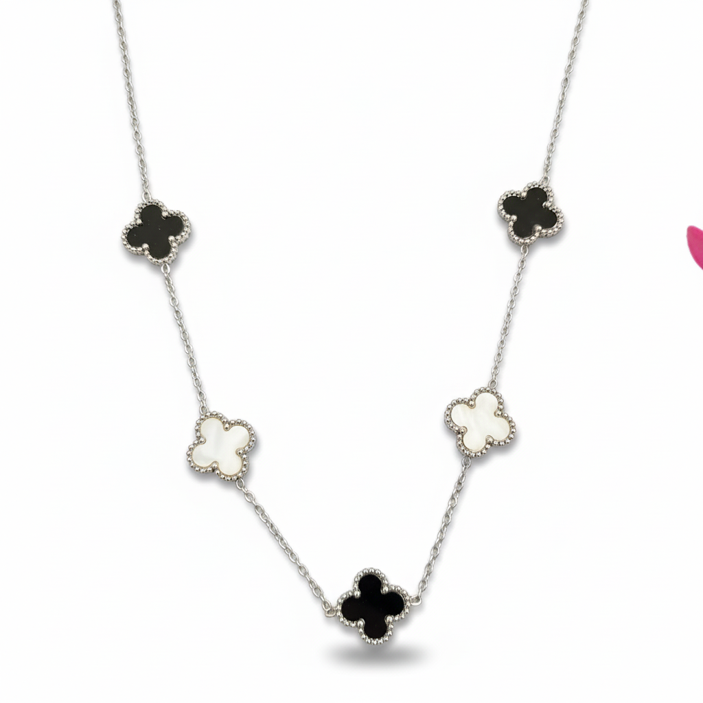 Premium Black & White Necklace