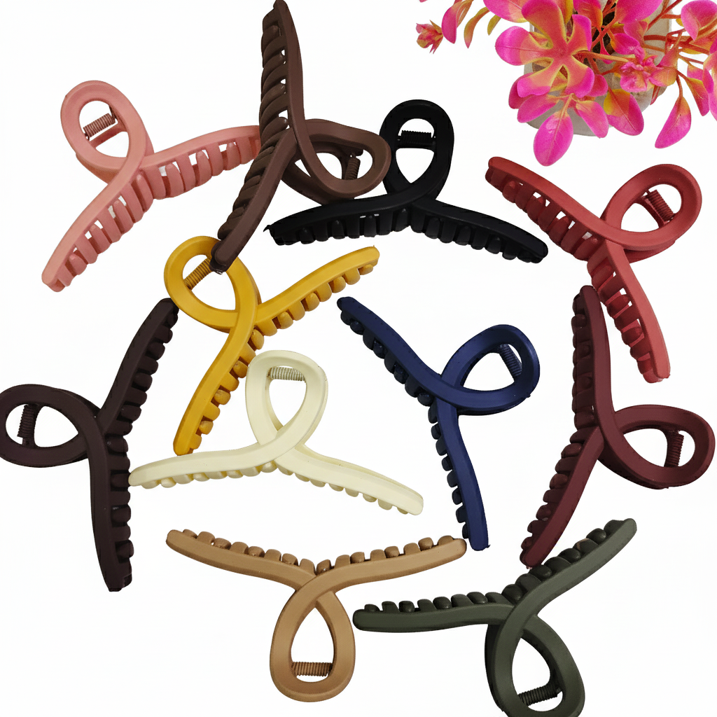 Knotted Claw Clips