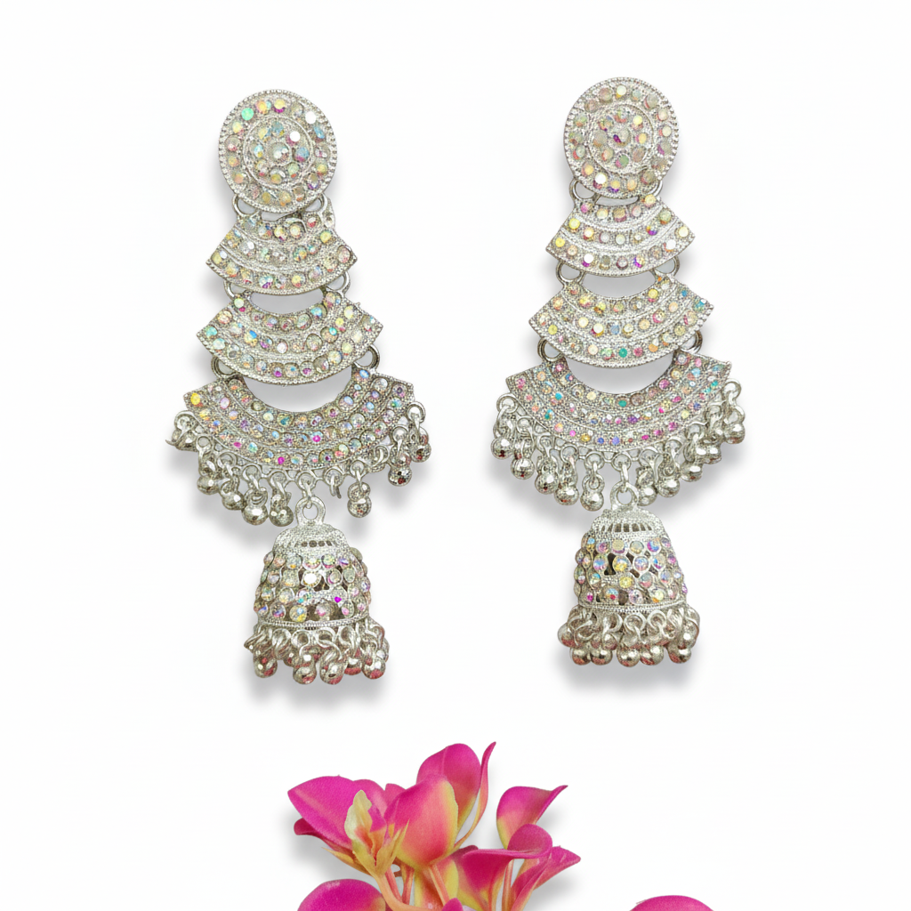 Pearl Shine Drop Jhumka