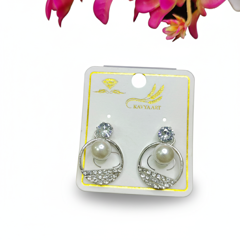 White Pearl Beautiful Studs