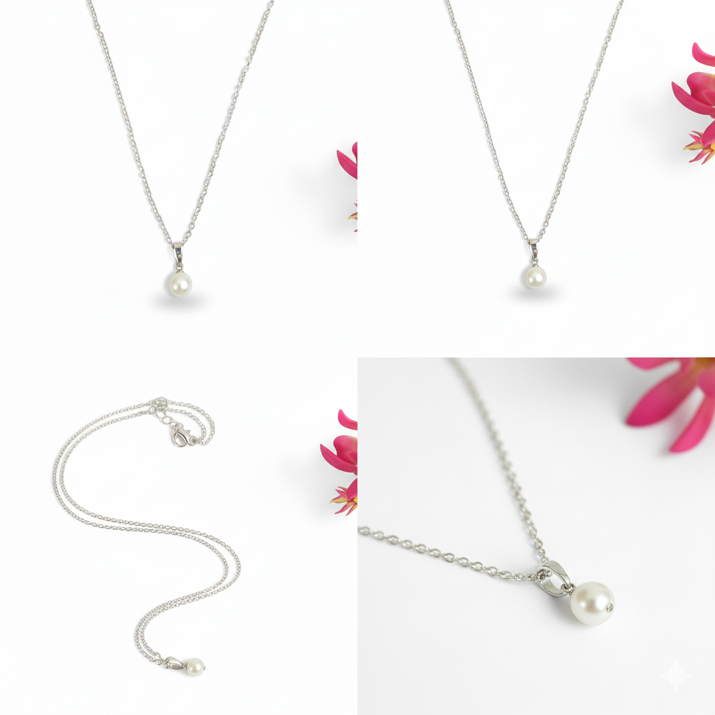 Pearl Amzing White Pendent