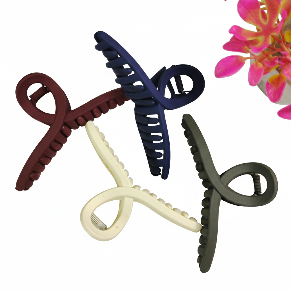 Knotted Claw Clips
