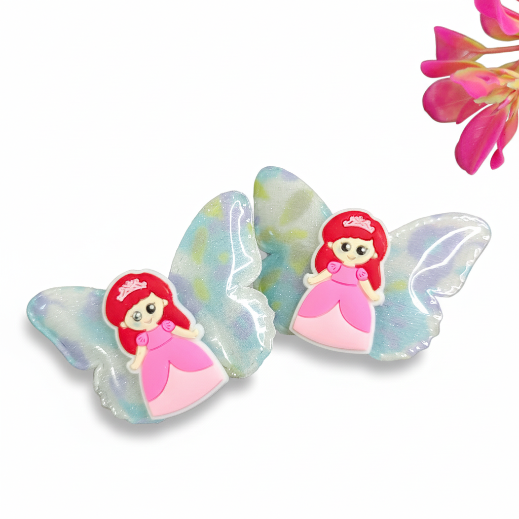 Butterfly Doll Clips 1 Pair