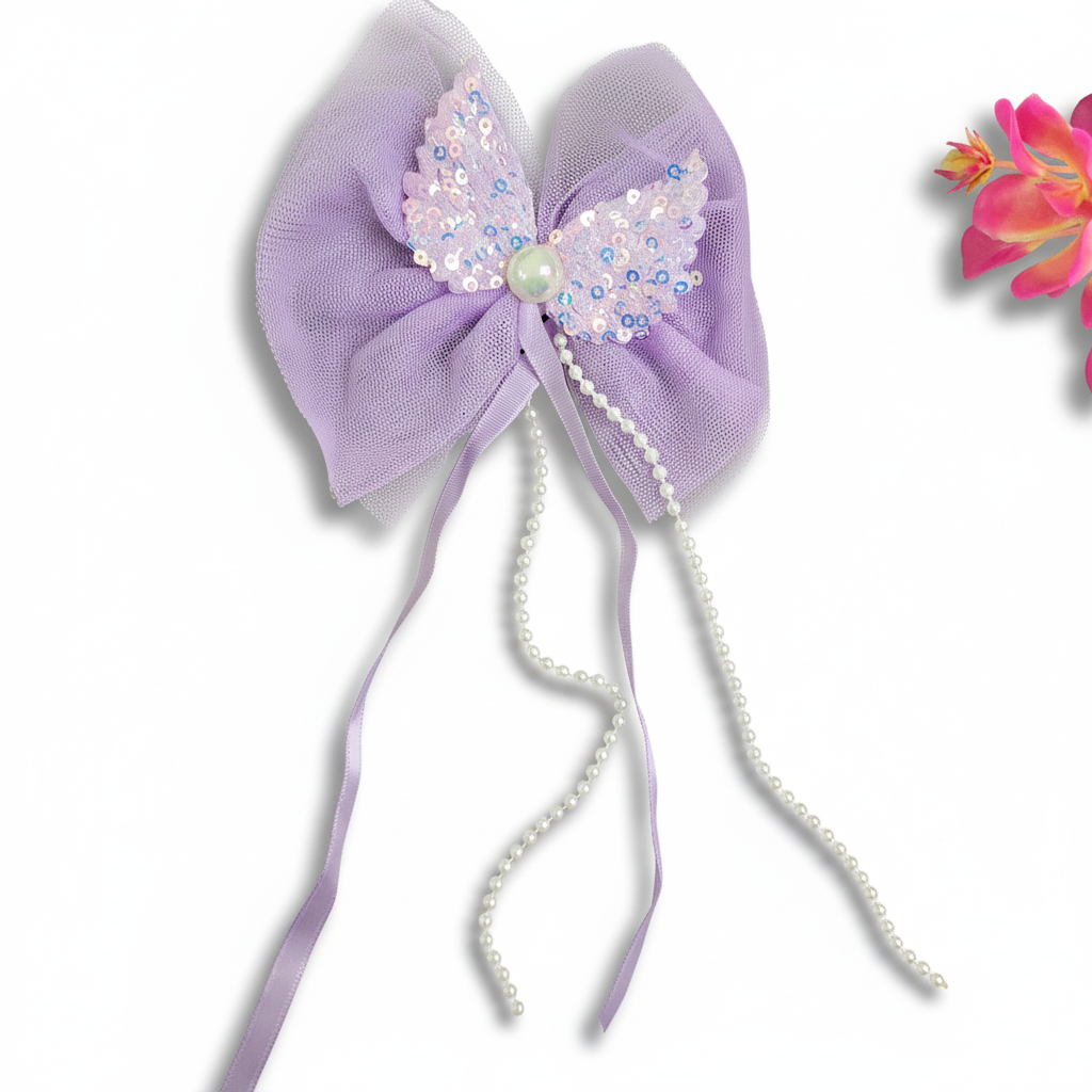 Beautiful Pearl Korean Bow