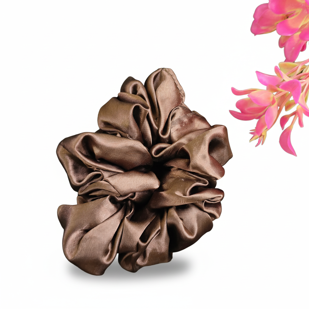 Plain Soft Korean Scrunchies