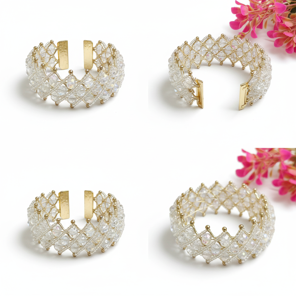 Beautiful Pearl White Kada