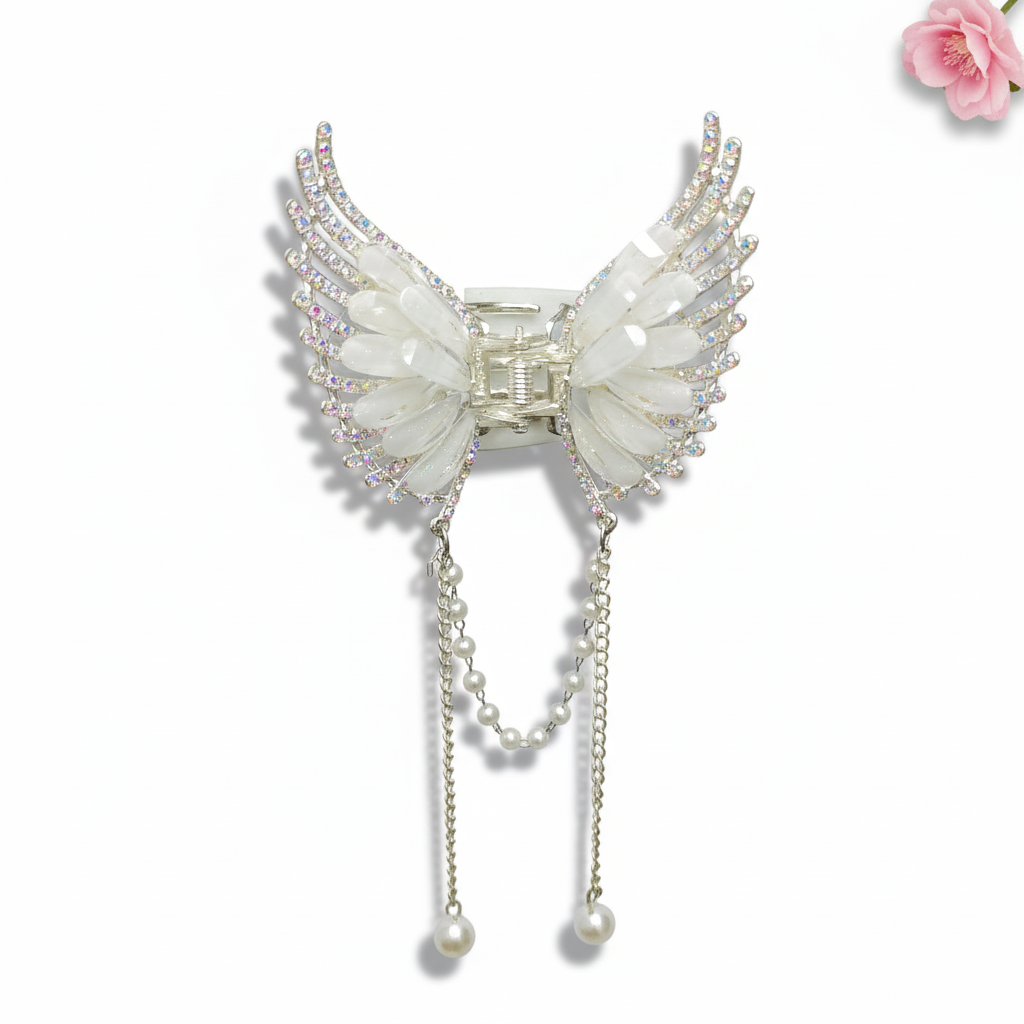 Party Wear Butterfly Metal Claw