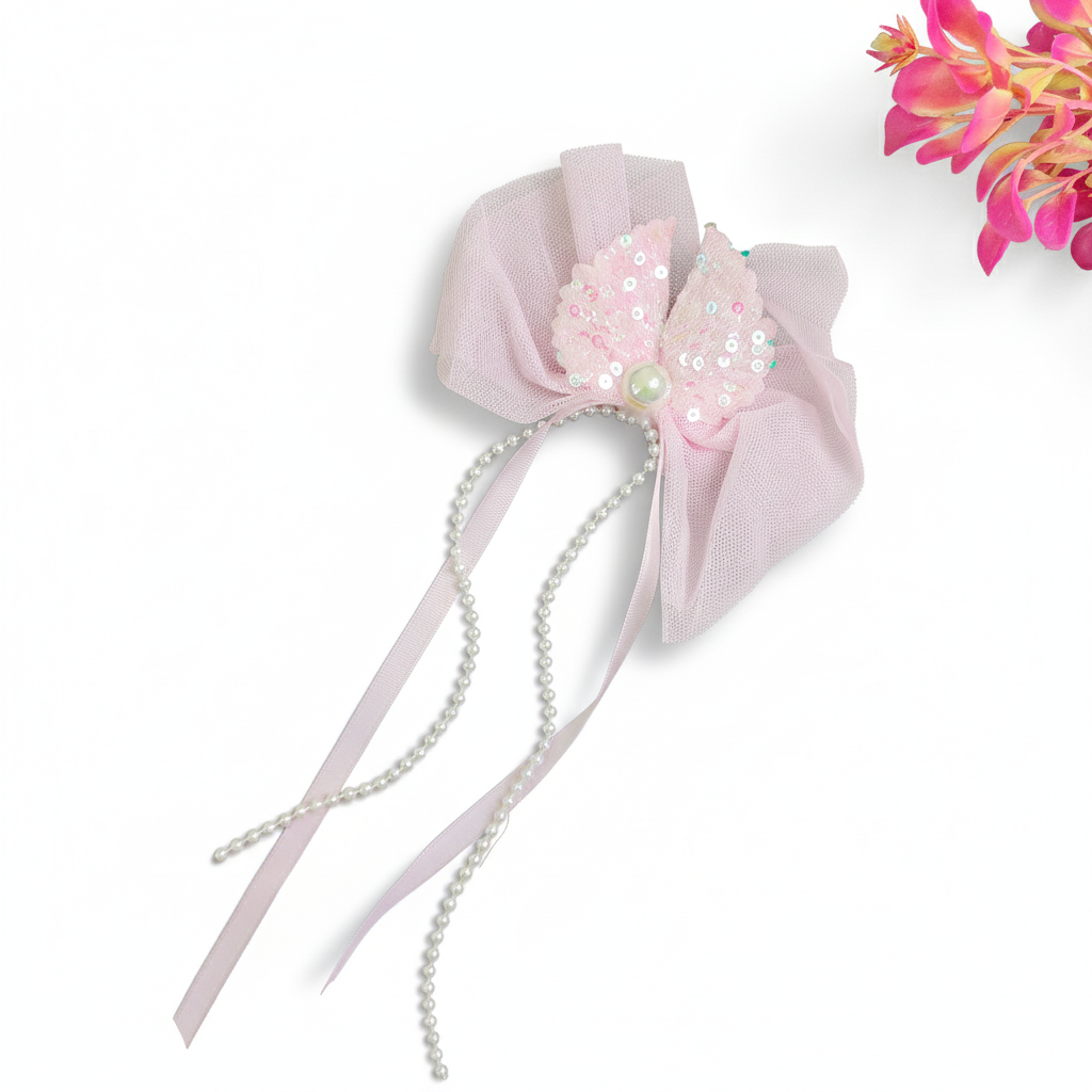 Beautiful Pearl Korean Bow