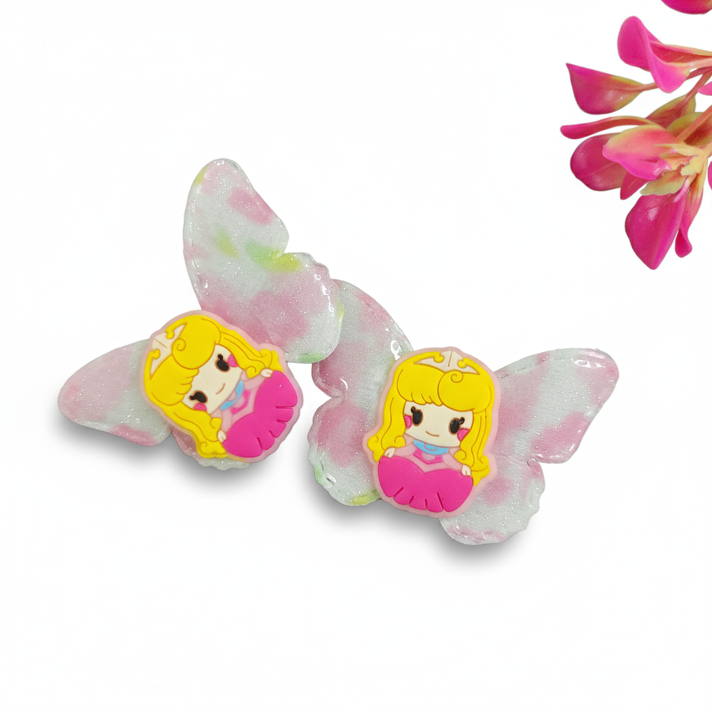 Butterfly Doll Clips 1 Pair