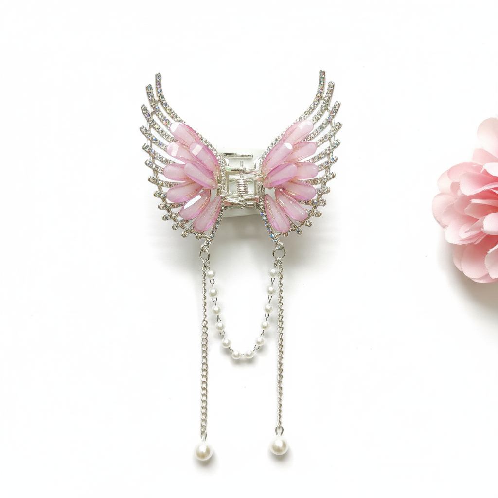 Party Wear Butterfly Metal Claw