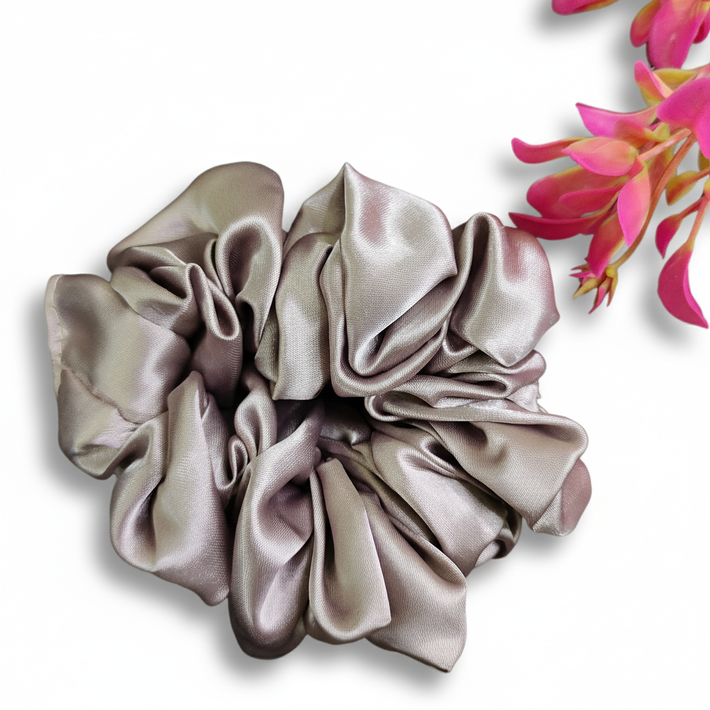 Plain Soft Korean Scrunchies