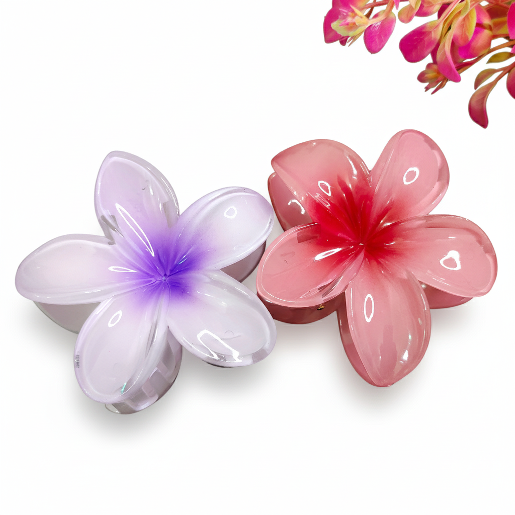 Korean Flower Hair Claws