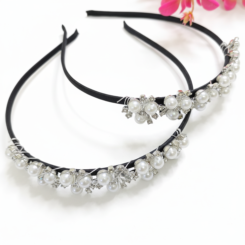 Pearl Korean Headbands