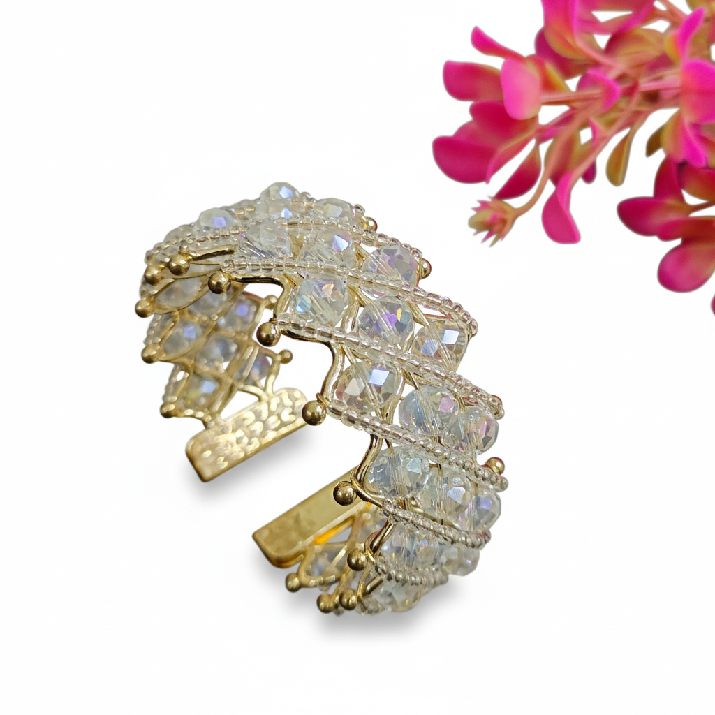 Beautiful Pearl White Kada