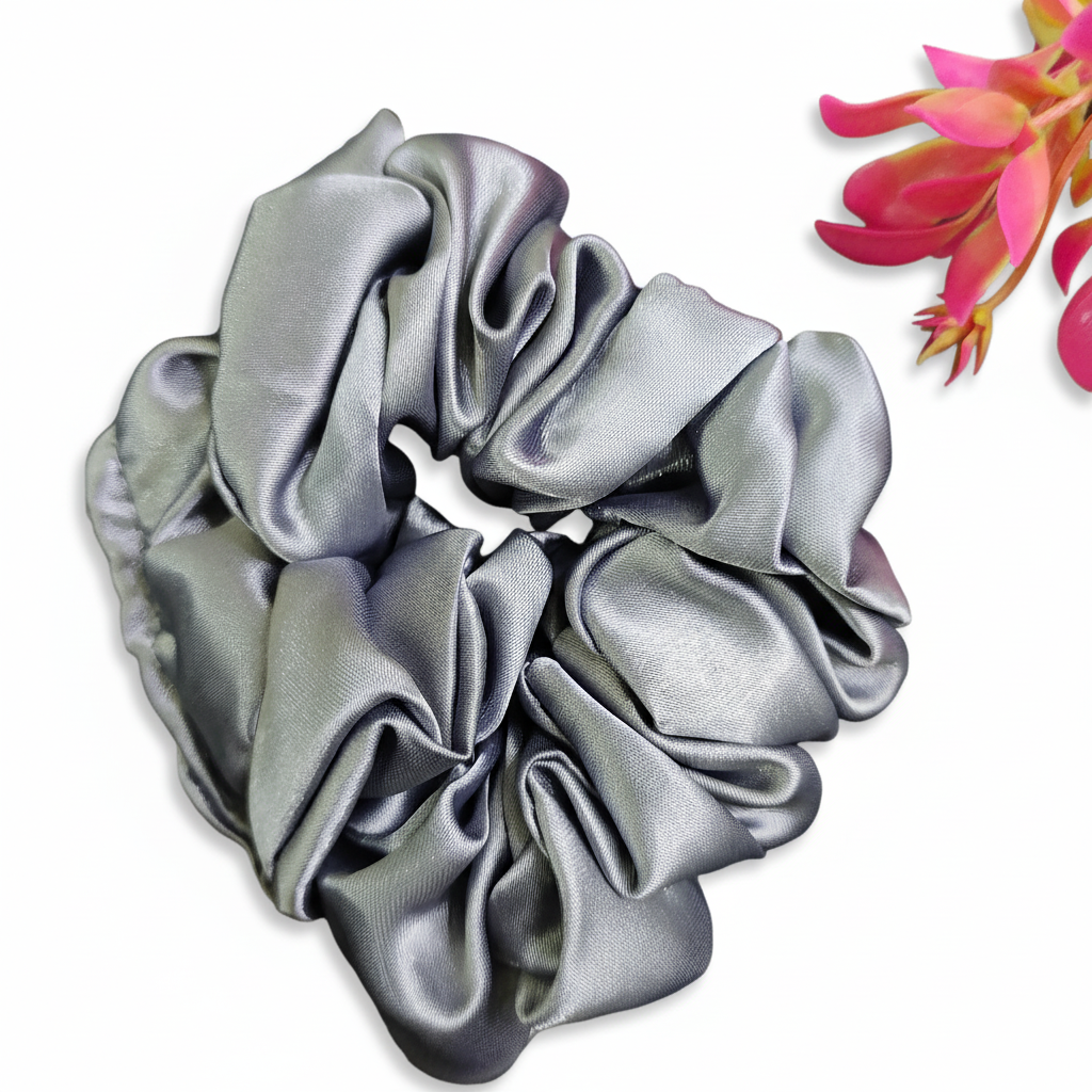 Plain Soft Korean Scrunchies