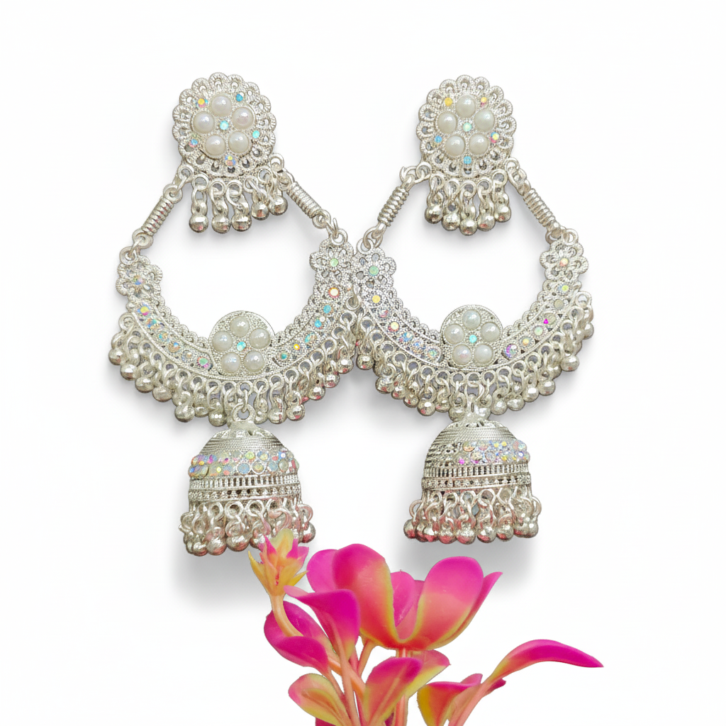 Pearl Beatiful Drop Jhumka